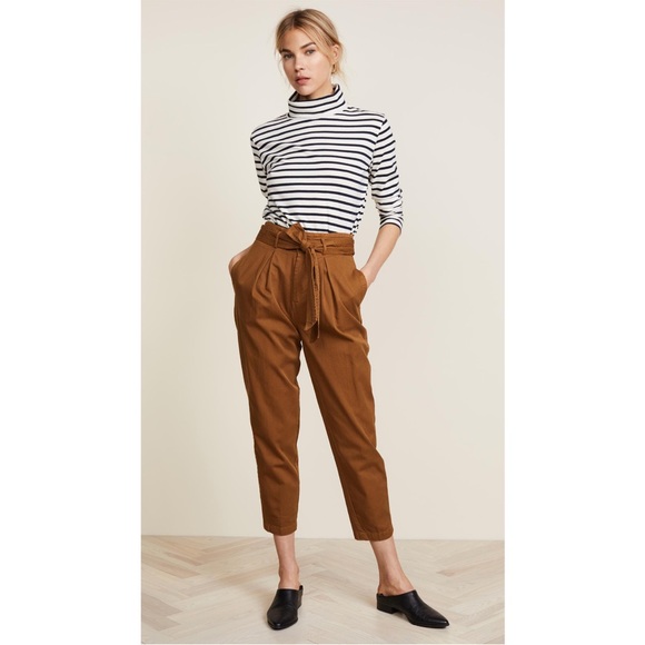 Free People Hi-Waisted Pegged 90's Pant - Picture 2 of 12